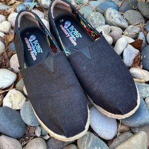 BOBS Black Espadrilles
